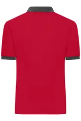 Polo majica JN1304 red/anthracite-melange S-3