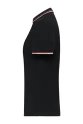 Ženska polo majica JN1305 black/white/red XS-1