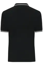 Polo majica JN1306 black/white/grey S-7