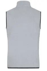 Flis prsluk JN1310 light-melange/black S-3