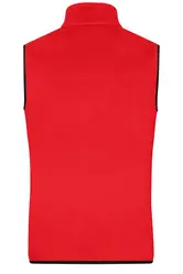 Flis prsluk JN1310 red/black S-3