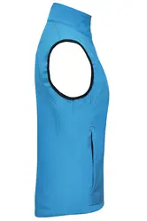Ženski softshell prsluk JN138 aqua S-6