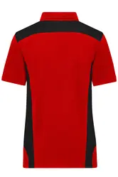 Ženska polo majica JN1825 red/black S-3