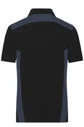 Muška polo majica JN1826 black/carbon XS-3