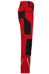 Radne slim hlače JN1832 red/black 25-5