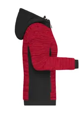 Ženska jakna JN1843 red-melange/black XS-6
