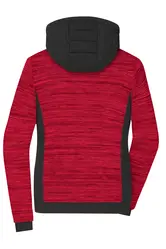 Ženska jakna JN1843 red-melange/black XS-7