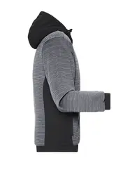Muška jakna JN1844 carbon-melange/black XS-6