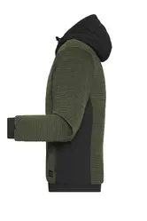 Muška jakna JN1844 olive-melange/black XS-5
