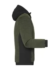 Muška jakna JN1844 olive-melange/black XS-6