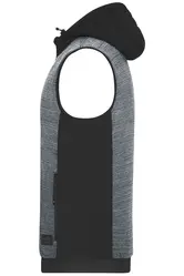 Muški prsluk JN1848 carbon-melange/black XS-5