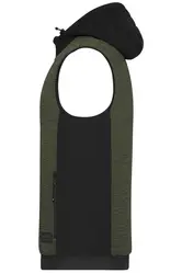 Muški prsluk JN1848 olive-melange/black XS-5