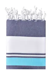 Ručnik za plažu JN1903 navy/turquoise/white one size-0