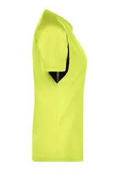 Ženska majica za trčanje JN316 fluoyellow/black XS-2