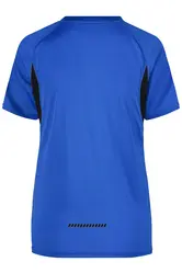 Ženska majica za trčanje JN316 royal/black XS-3
