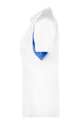 Ženska majica za trčanje JN316 white/royal XS-5