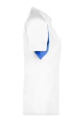 Ženska majica za trčanje JN316 white/royal XS-6