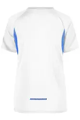 Ženska majica za trčanje JN316 white/royal XS-7