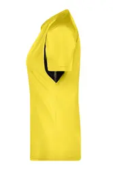 Ženska majica za trčanje JN316 yellow/black XS-1
