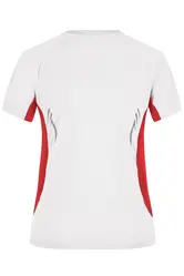Ženska majica za trčanje JN390 white/red S-3
