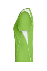 Ženska majica za trčanje JN396 lime-green/white S-5