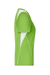 Ženska majica za trčanje JN396 lime-green/white S-6