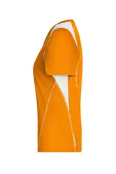 Ženska majica za trčanje JN396 orange/white S-5