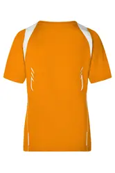 Ženska majica za trčanje JN396 orange/white S-7