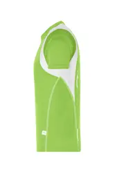Dječja majica za trčanje JN397K lime-green/white M-1