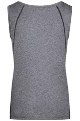 Ženska majica za trčanje JN493 black-melange/black XS-3