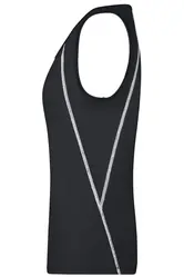 Ženska majica za trčanje JN493 black/white XS-1