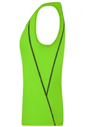 Ženska majica za trčanje JN493 bright-green/black XS-1