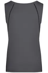 Ženska majica za trčanje JN493 titan/black XS-3