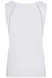 Ženska majica za trčanje JN493 white/silver XS-3
