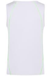 Sportska majica JN494 white/bright-green S-3