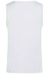 Sportska majica JN494 white/bright-green S-3