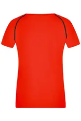 Ženska sportska majica JN495 bright-orange/black XS-3