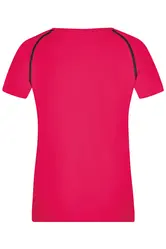 Ženska sportska majica JN495 bright-pink/titan XS-3