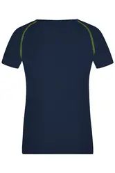 Ženska sportska majica JN495 navy/bright-yellow XS-3
