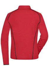 Ženska sportska majica JN497 red-melange/titan XS-3