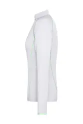 Ženska sportska majica JN497 white/bright-green XS-1