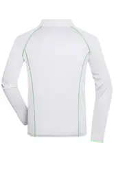 Muška sportska majica JN498 white/bright-green S-3