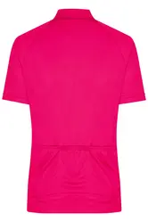 Ženska biciklistička majica JN511 bright-pink XS-3