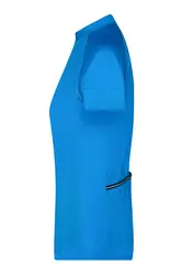 Ženska biciklistička majica JN513 bright-blue/bright-yellow L-1