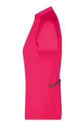 Ženska biciklistička majica JN513 bright-pink/titan S-1