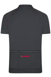 Muška biciklistička majica JN514 titan/tomato M-3