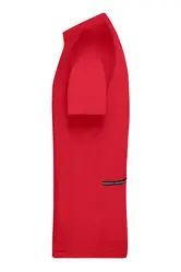 Muška biciklistička majica JN514 tomato/black S-1