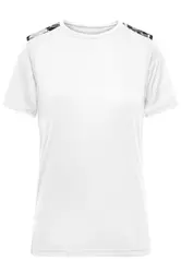 Ženska sportska majica JN523 white/black-printed XS-4