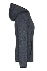 Ženski flis JN588 dark-melange/black S-6