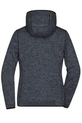 Ženski flis JN588 dark-melange/black S-7
